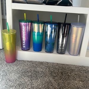 Starbucks cups!